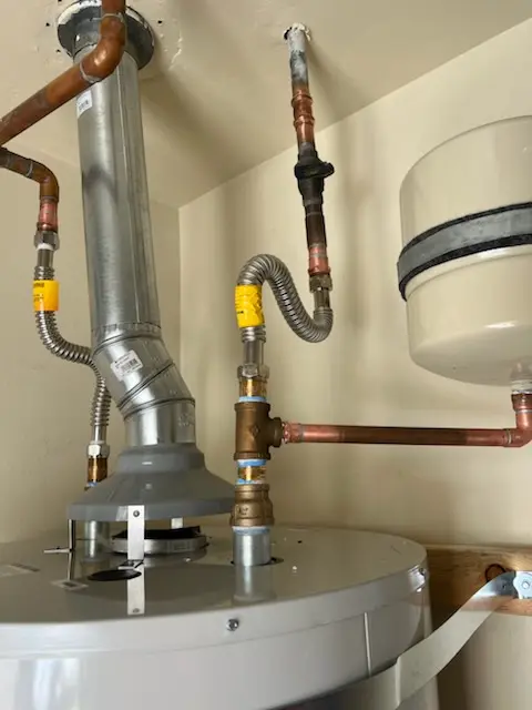 Water heater installation and plumbing repair in Rock Spring